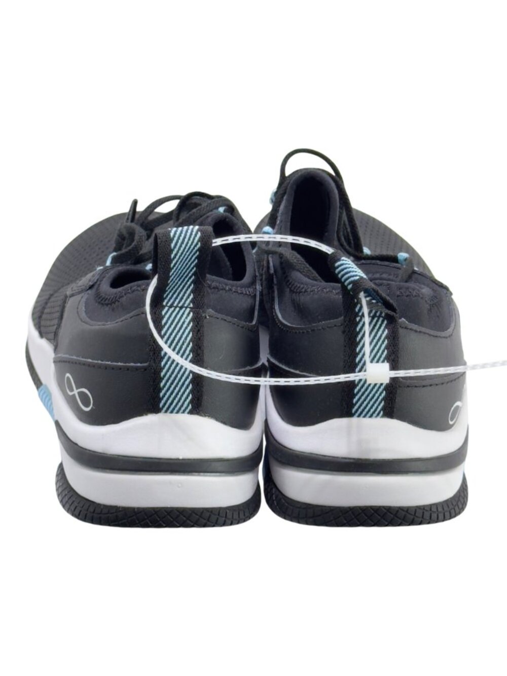 INFINITY Women's Black Blue Nurse's Sneakers Mesh Upper Lightweight Size 8.5 - Picture 4 of 10